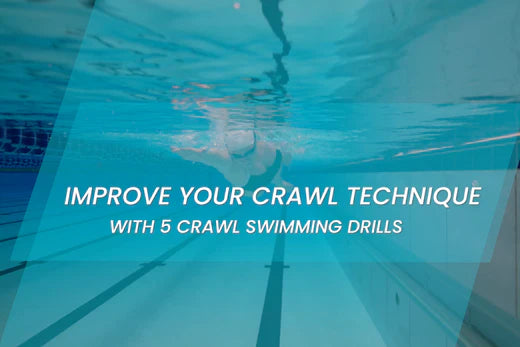 Leer crawlen - 5 oefeningen om je crawltechniek te verbeteren.