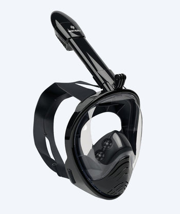 Watery volwassenen snorkelmasker - Oxygen - Zwart