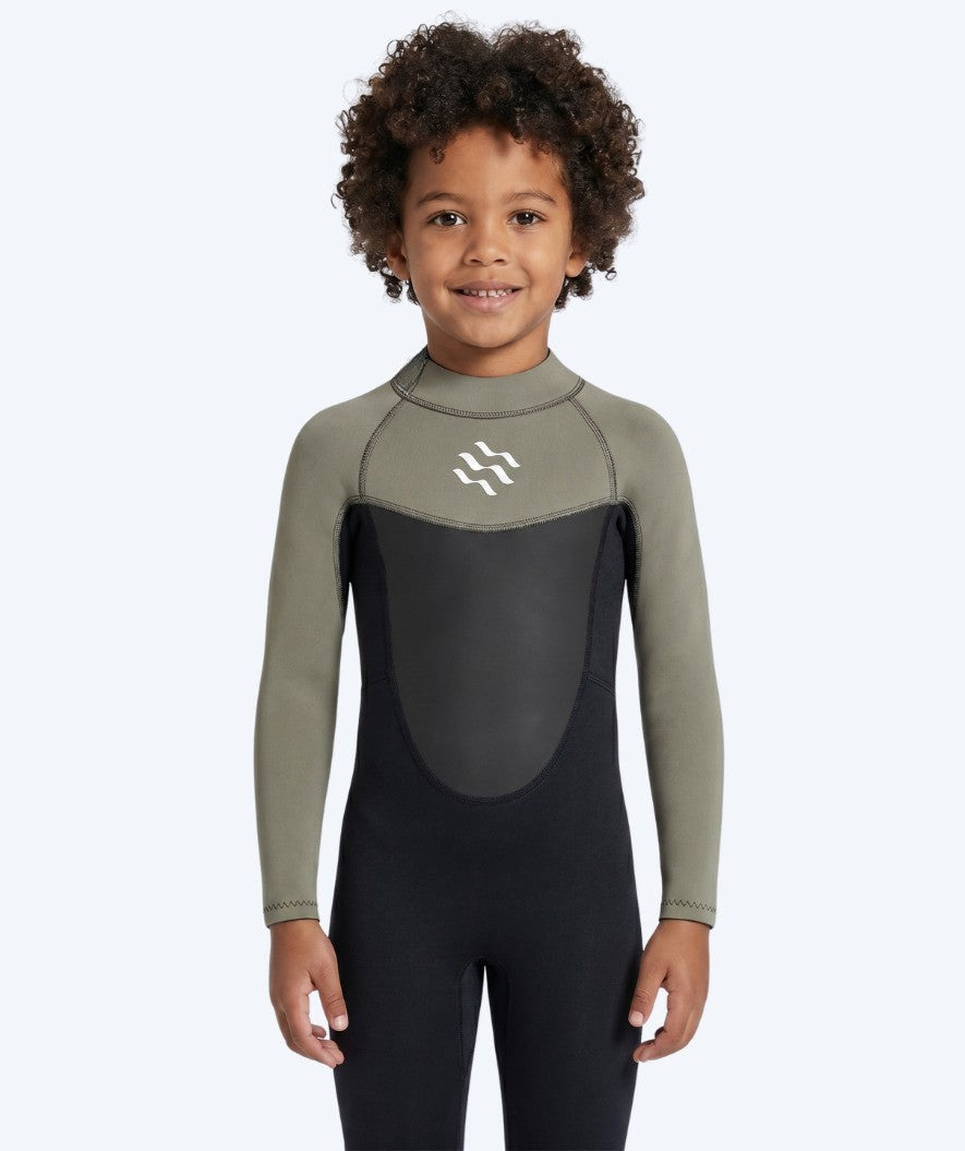 Watery kind wetsuit - Gecko (3mm) - Dust Groen