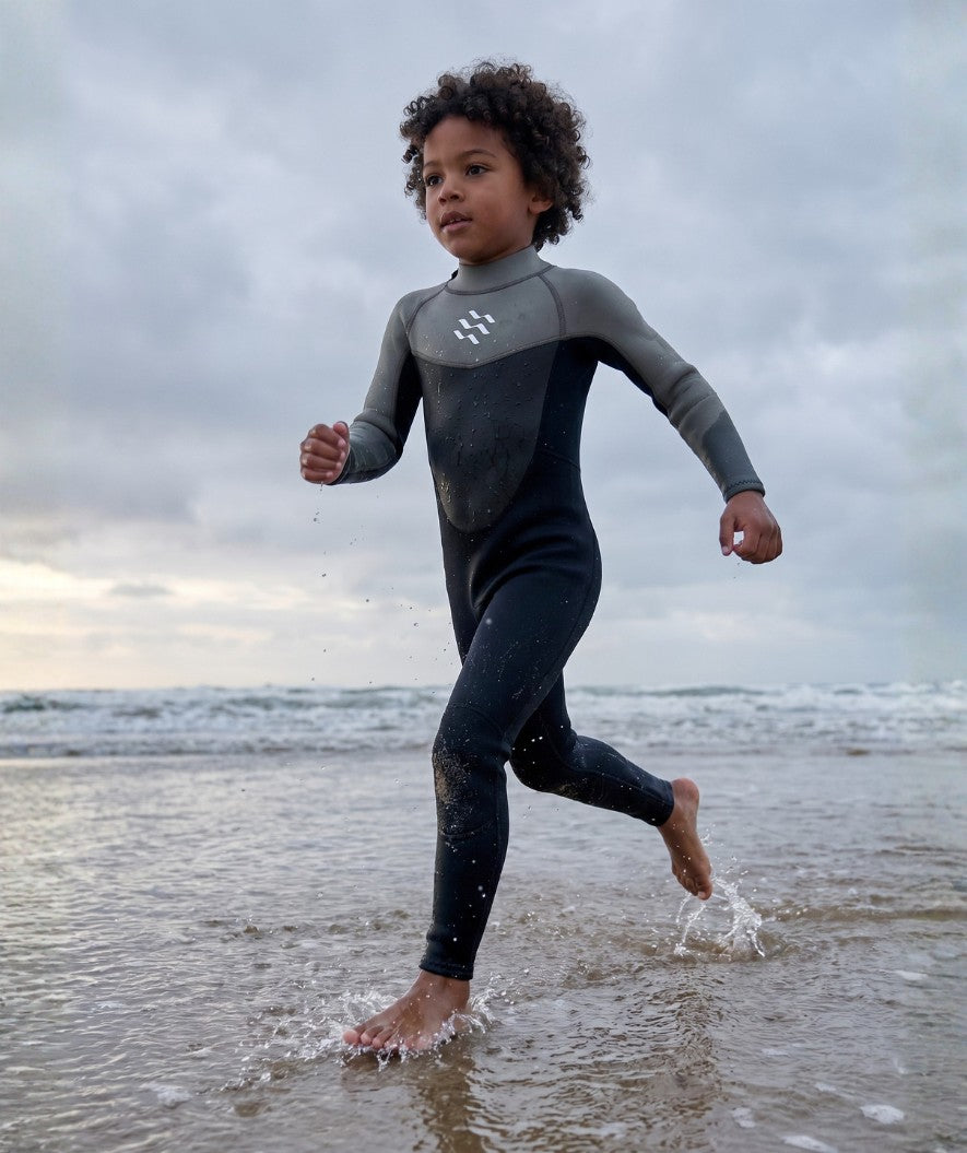 Watery kind wetsuit - Gecko (3mm) - Dust Groen
