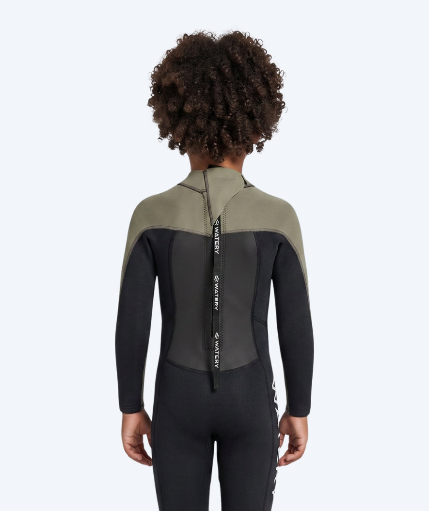 Watery kind wetsuit - Gecko (3mm) - Dust Groen