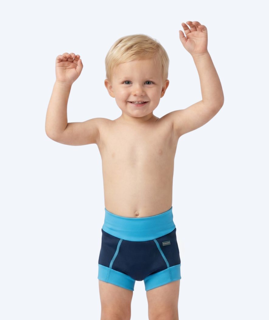 Watery kind zwemluier - Neoprene Swim Nappy - Atlantic Blue