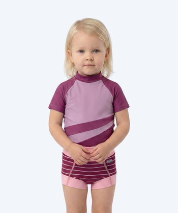 Watery kind zwemluier - Neoprene Swim Nappy - Nordic Roze Stripes