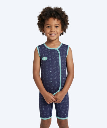 Watery kind wetsuit - Baia Shorty - Atlantic Turquoise