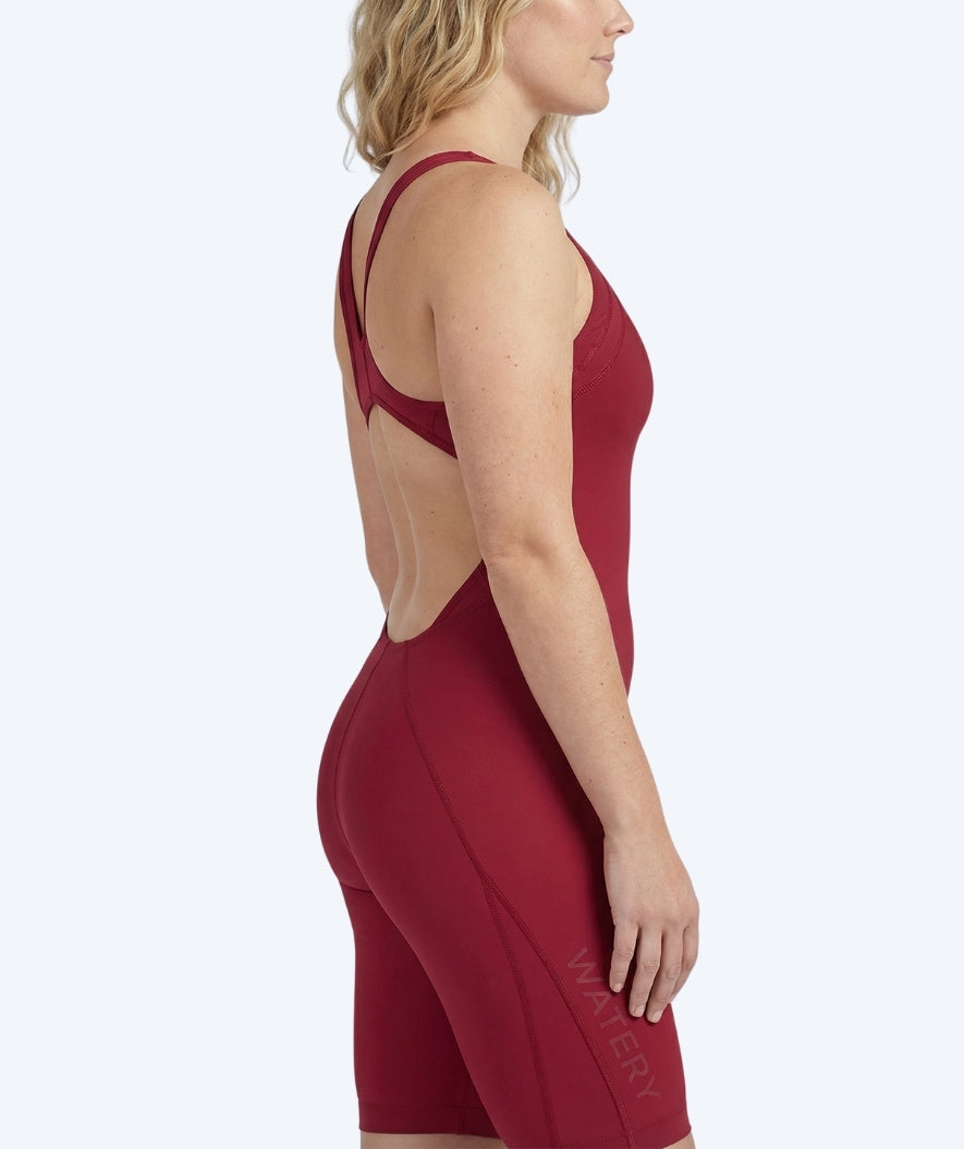 Watery dames wedstrijdbadpak - Rapidskin 2.0 - Rood