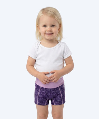 Watery kind zwemluier - Thetis Youngster - Roze/paars