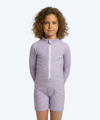 Watery UV-pak voor kinderen - Fjord Lange Mouw Rashguard - Paars