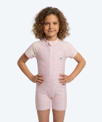 Watery UV-pak voor kinderen - Fjord Korte Mouw Rashguard - Roze