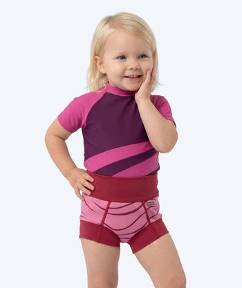 Watery kind zwemluier - Neoprene Swim Nappy - Fjord Red