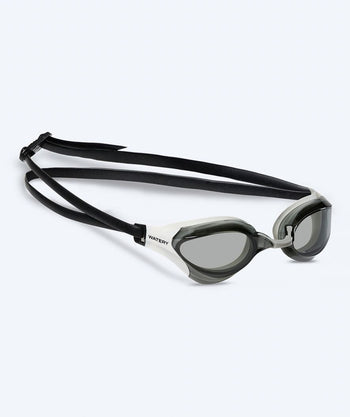 Watery Elite zwembril - Rattle Pro - Wit/smoke