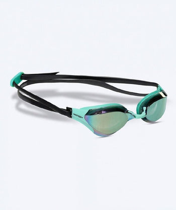 Watery Elite zwembril - Rattle Pro Mirror - Groen/groen