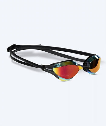 Watery Elite zwembril - Rattle Pro Mirror - Zwart/goud