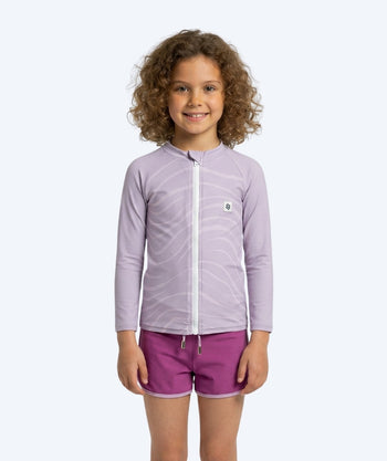 Watery kind UV-shirt - Fjord Lange Mouw Rashguard - Paars