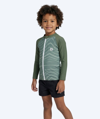 Watery kind UV-shirt - Fjord Lange Mouw Rashguard - Groen