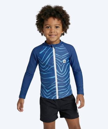 Watery kind UV-shirt - Fjord Lange Mouw Rashguard - Donkerblauw