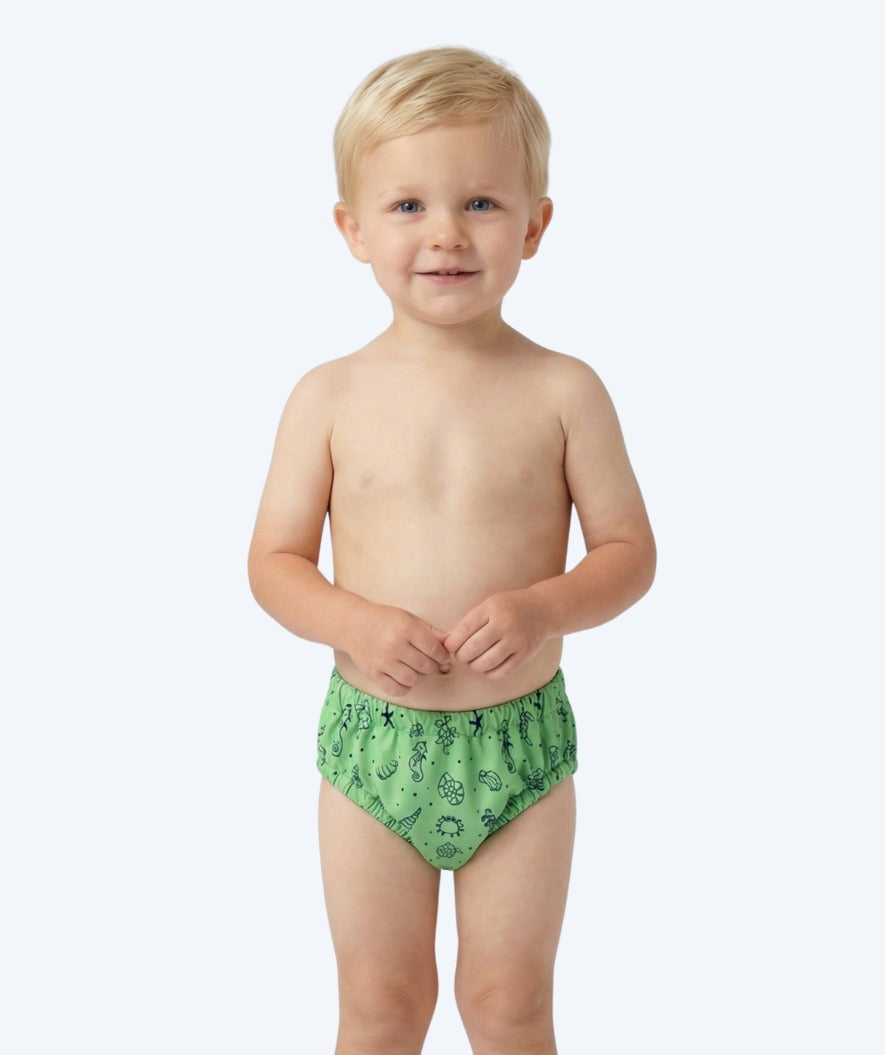 Watery kind zwemluier - Foss Lining Nappy - Atlantic Green