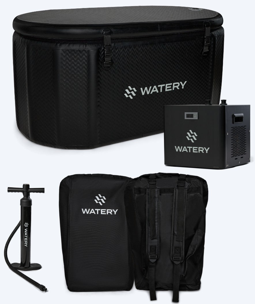 Pakketdeal: Watery Master opblaasbare ijsbad & waterkoeler