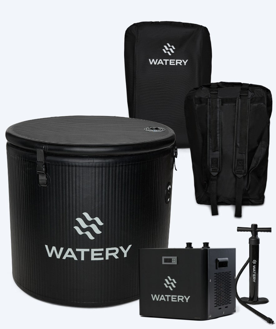 Pakketdeal: Watery Deluxe opblaasbare ijsbad & waterkoeler