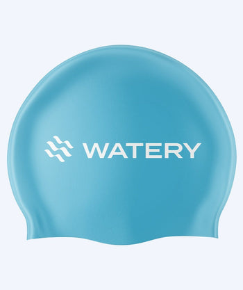 Watery badmuts (vanaf 10 jaar) - Signature Latex - Lichtblauw