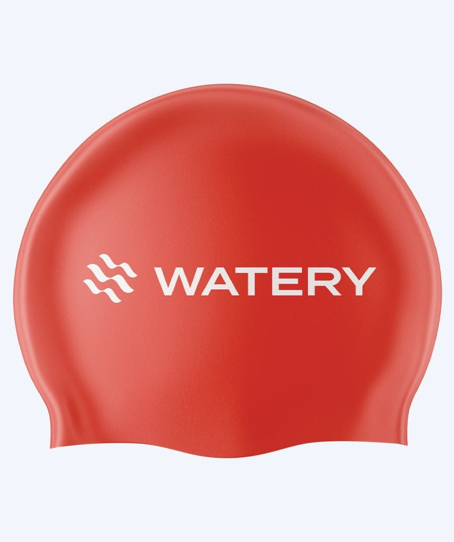 Watery badmuts (vanaf 10 jaar) - Signature Latex - Rood