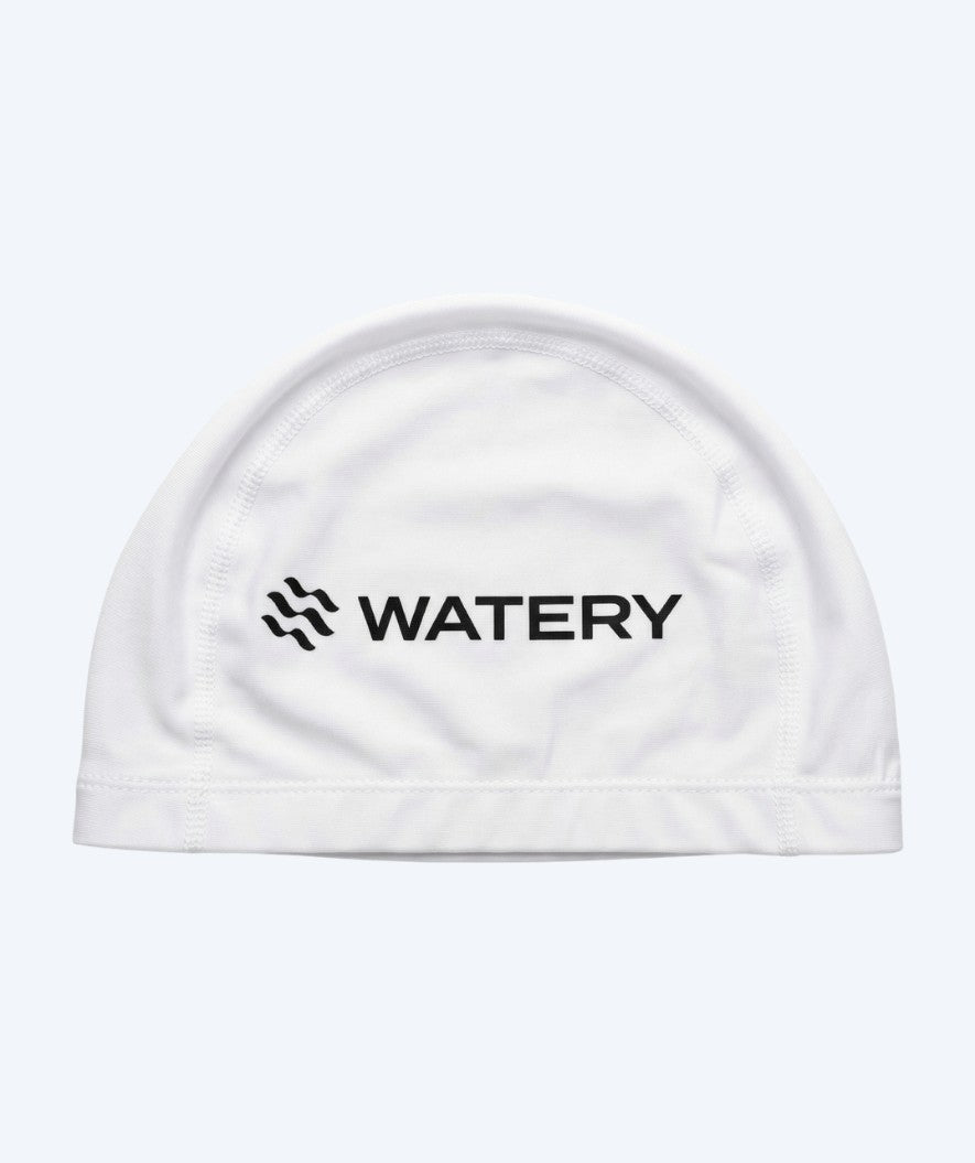 Watery badmuts (vanaf 10 jaar) - Signature Elastane - Wit