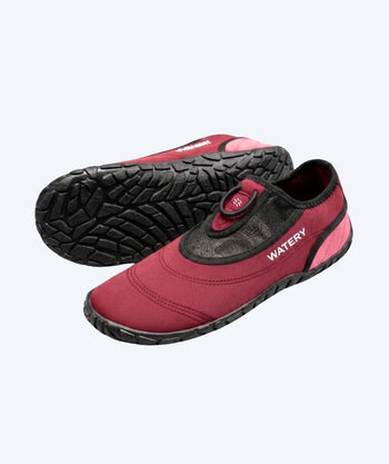 Watery volwassenen waterschoenen - Bridge High - Rood/zwart