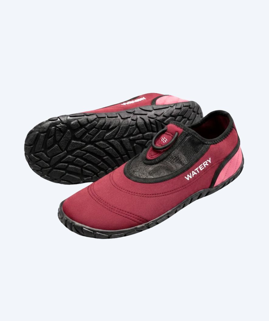 Watery volwassenen waterschoenen - Bridge High - Rood/zwart