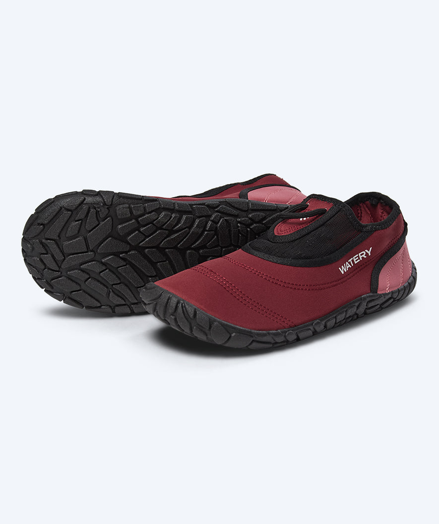 Watery volwassenen waterschoenen - Bridge High - Rood/zwart