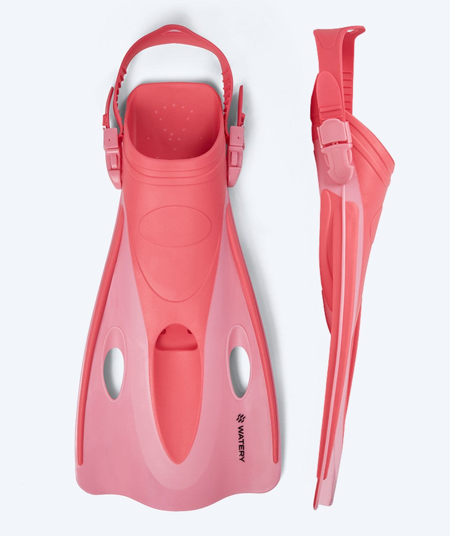 Watery volwassenen zwemvliezen - Launch - Roze