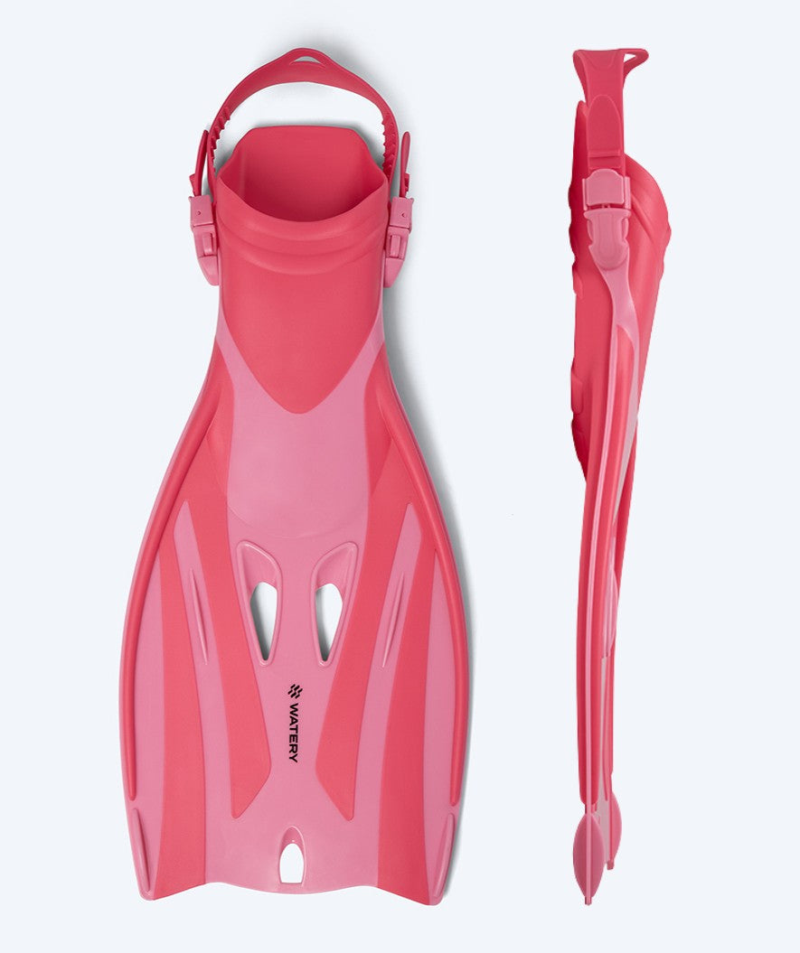 Watery volwassenen zwemvliezen - Shack - Roze