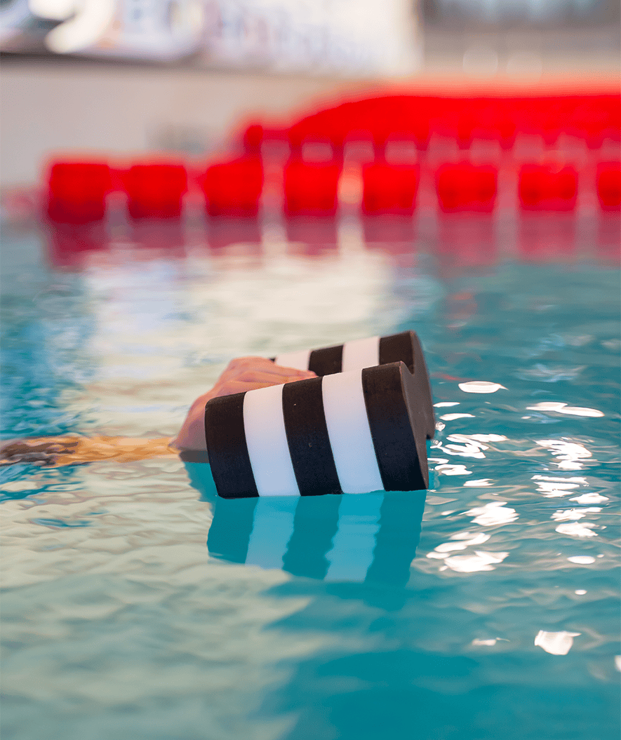 Watery pullbuoy - Makara - Zwart/wit