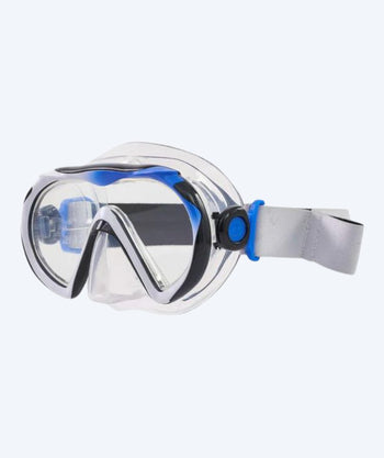 Aqualung volwassenen duikmasker (vanaf 16 jaar) - Compass - Wit/blauw