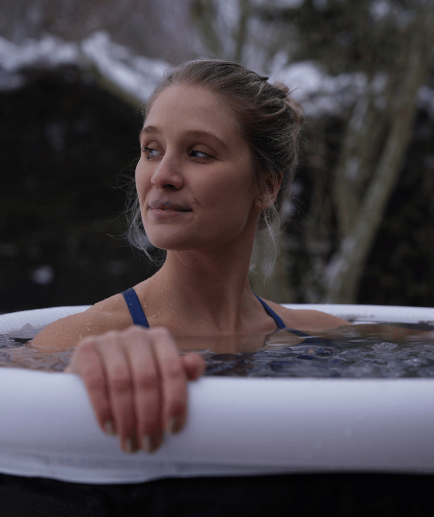 Watery opblaasbaar ijsbad - Hero - Zwart