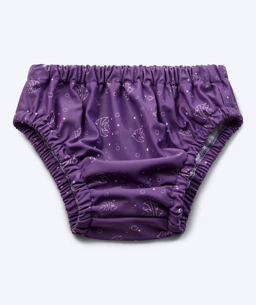 Watery kind zwemluier - Foss Lining Nappy - Atlantic Purple