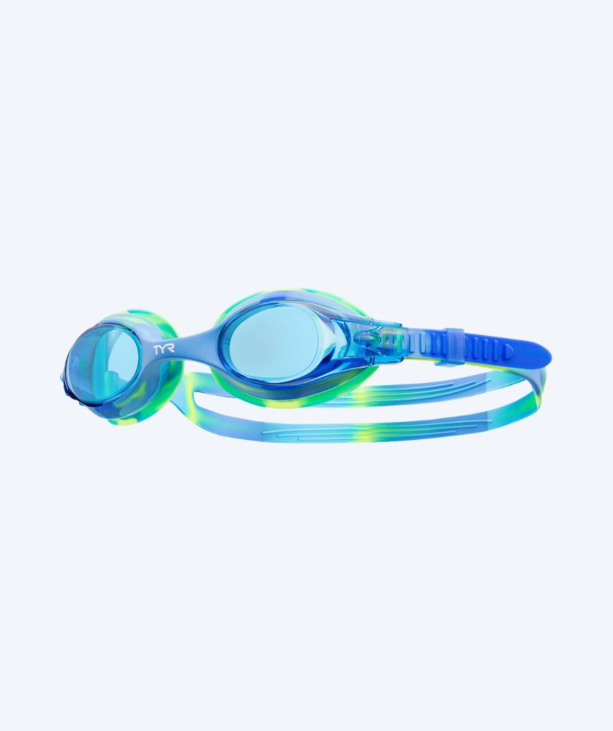 TYR kind zwembril - Swimple - Blauw/groen