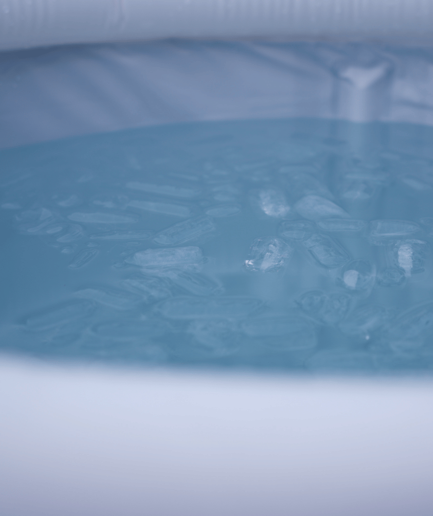 Watery opblaasbaar ijsbad - Hero - Zwart