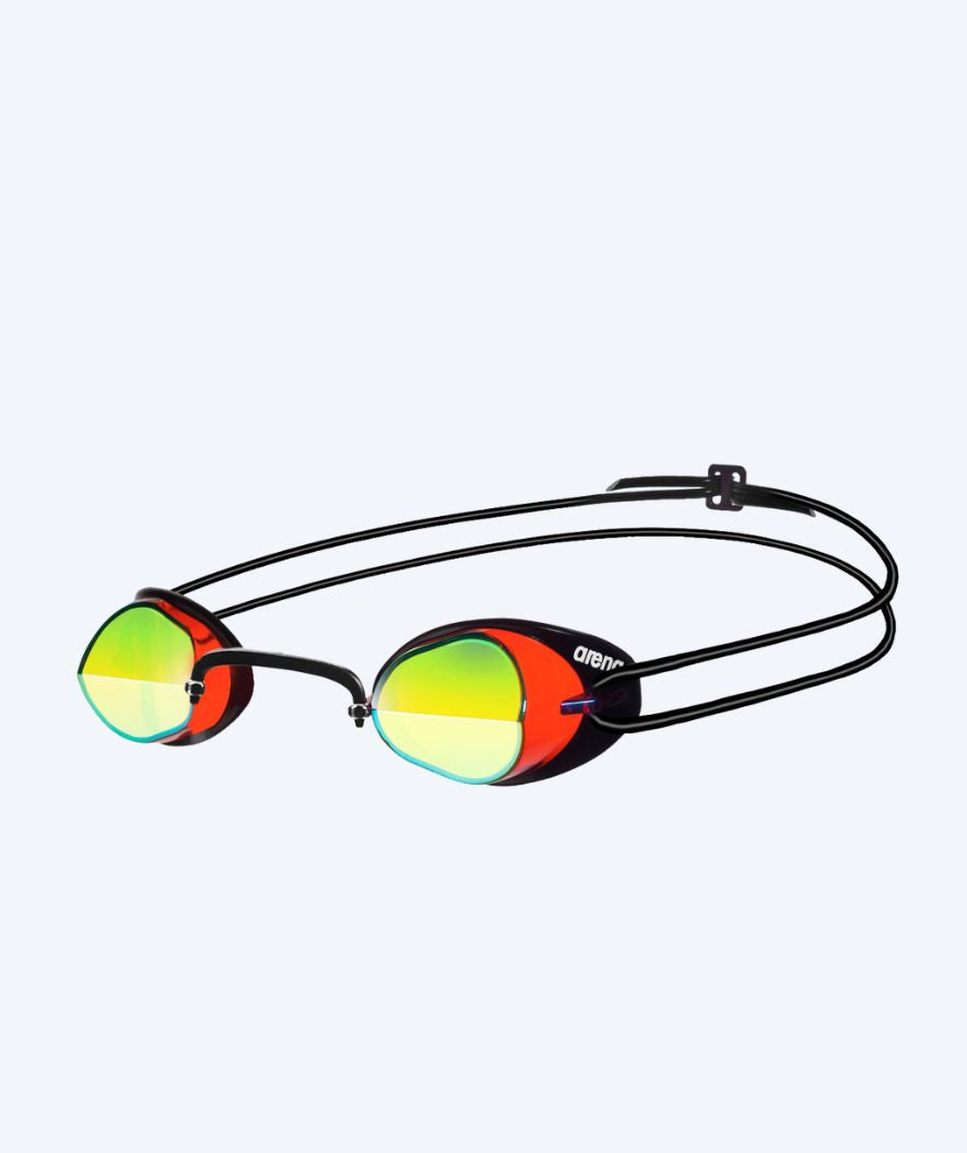Arena training zwembril - Swedix Mirror - Geel/rood