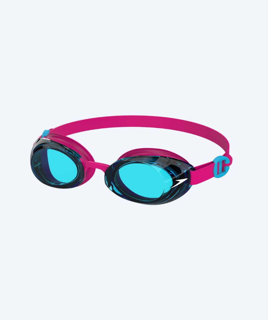 Speedo kind zwembril (6-14) - Jet 2.0 - Lichtroze/blauw