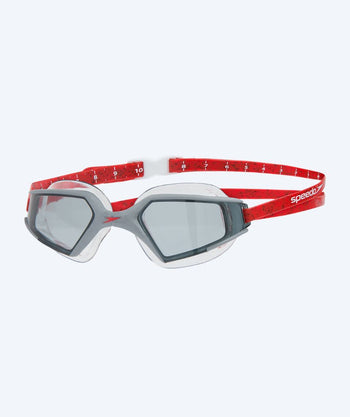 Speedo zwembril open water - AquaPulse Max 2 - Grijs/rood