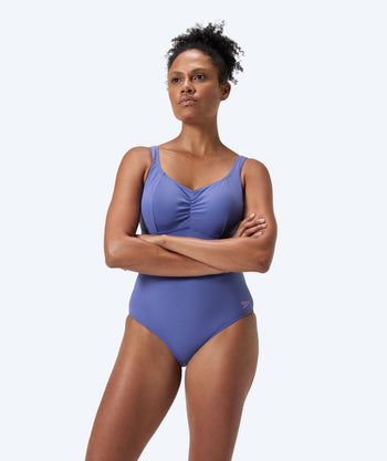 Speedo dames badpak - Shaping AquaNite - Blauw
