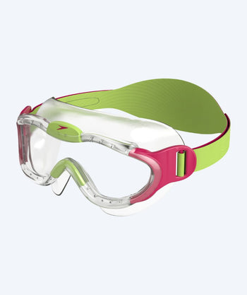 Speedo kind duikbril  - Sea Squad Mask - Helder/roze