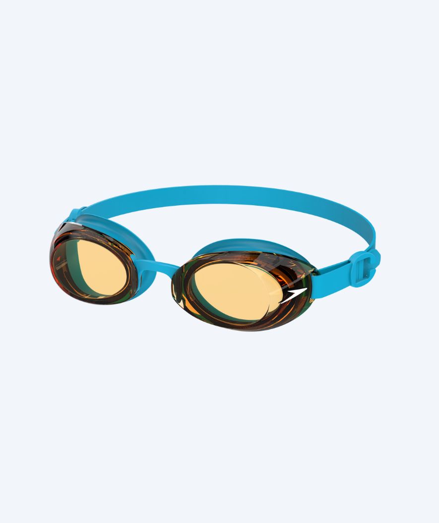 Speedo kind zwembril (6-14) - Jet 2.0 - Blauw/oranje