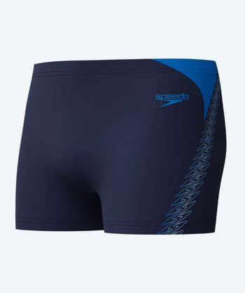 Speedo heren zwemboxers - Hyperboom Splice - Donkerblauw/blauw