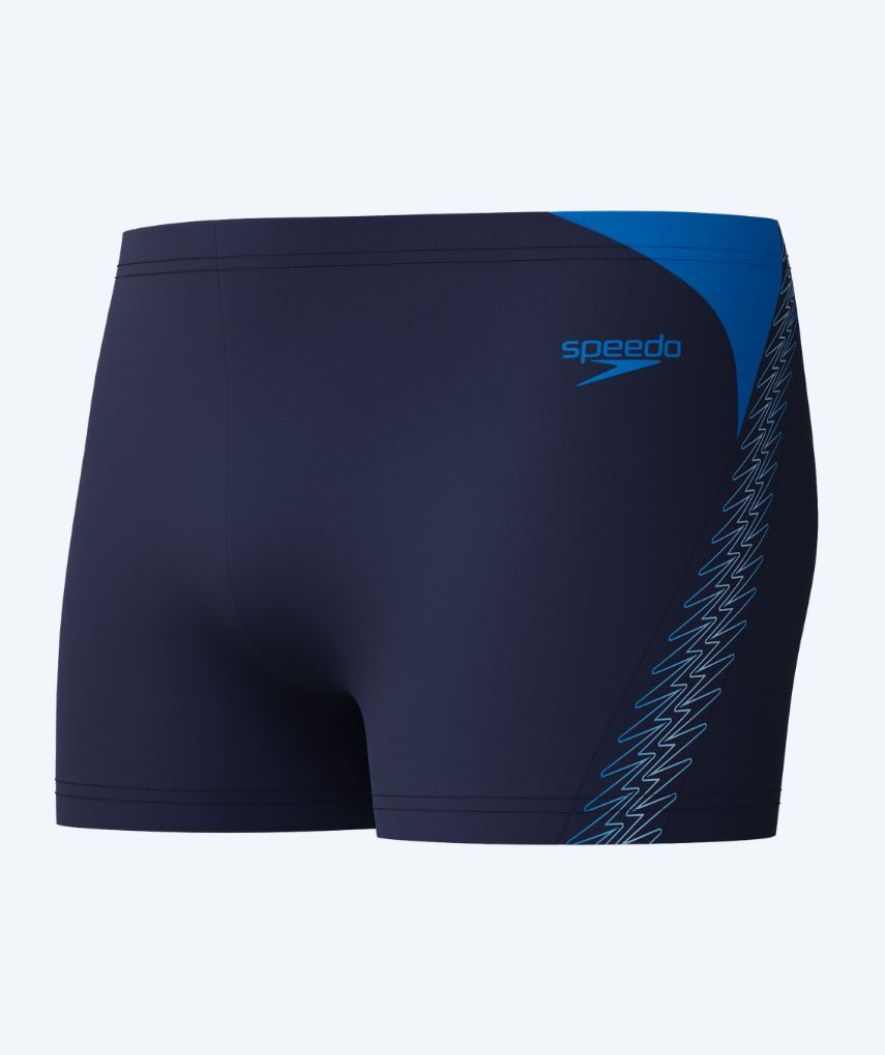 Speedo heren zwemboxers - Hyperboom Splice - Donkerblauw/blauw