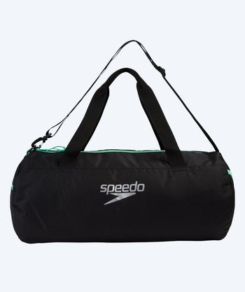 Speedo waterafstotend duffeltas - Zwart/groen