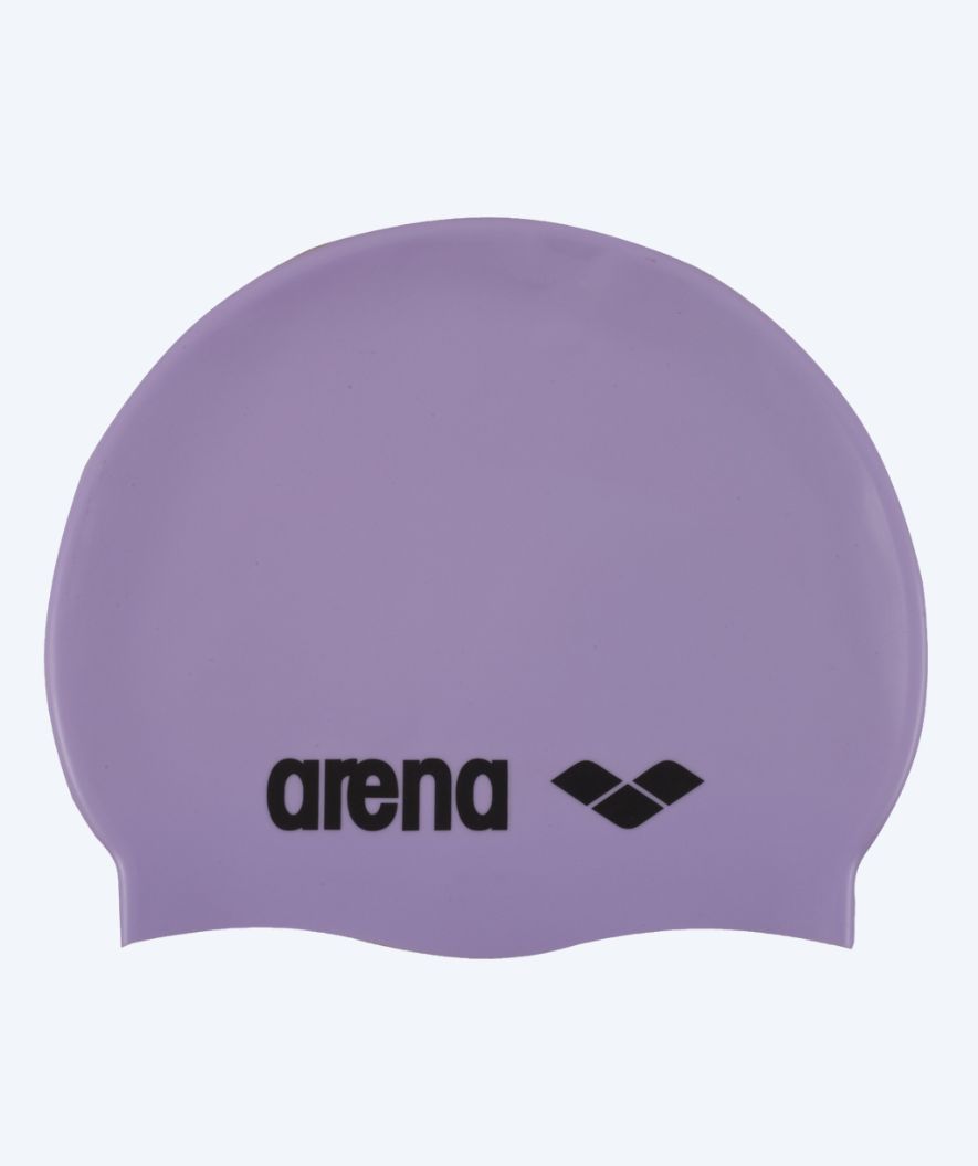 Arena badmuts - Classic Silikone - Paars/zwart