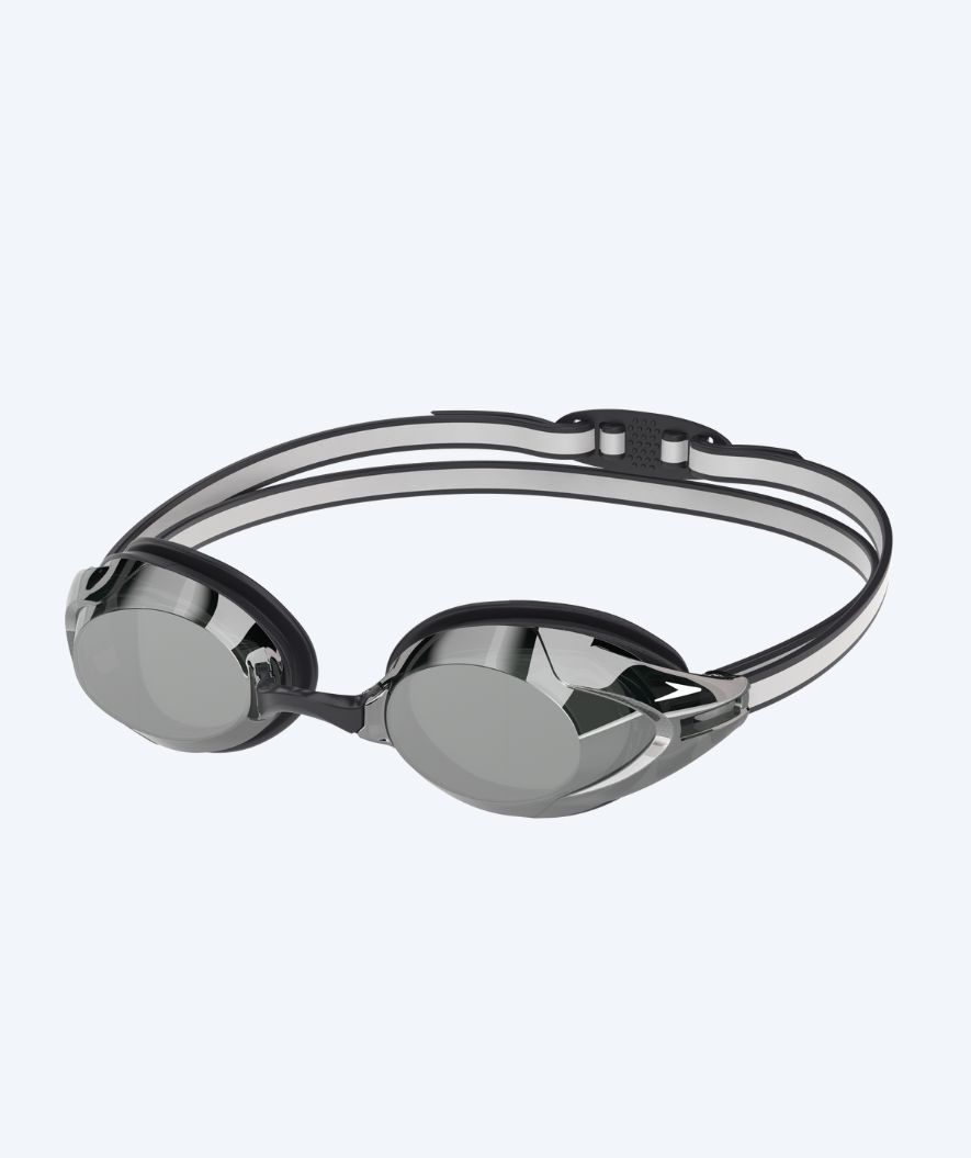 Speedo Elite zwembril - Vanquisher 3.0 Mirrored - Zwart/zilver