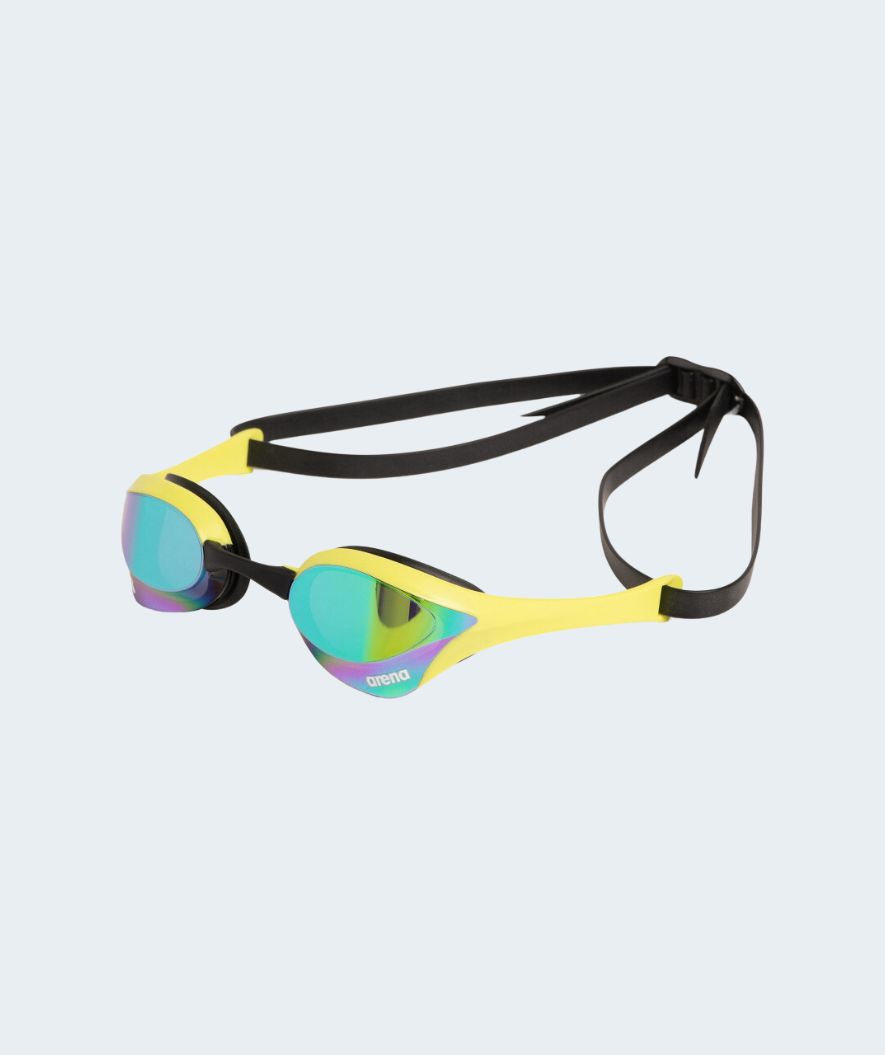 Arena Elite zwembril - Cobra Ultra SWIPE Mirror - Geel/lime