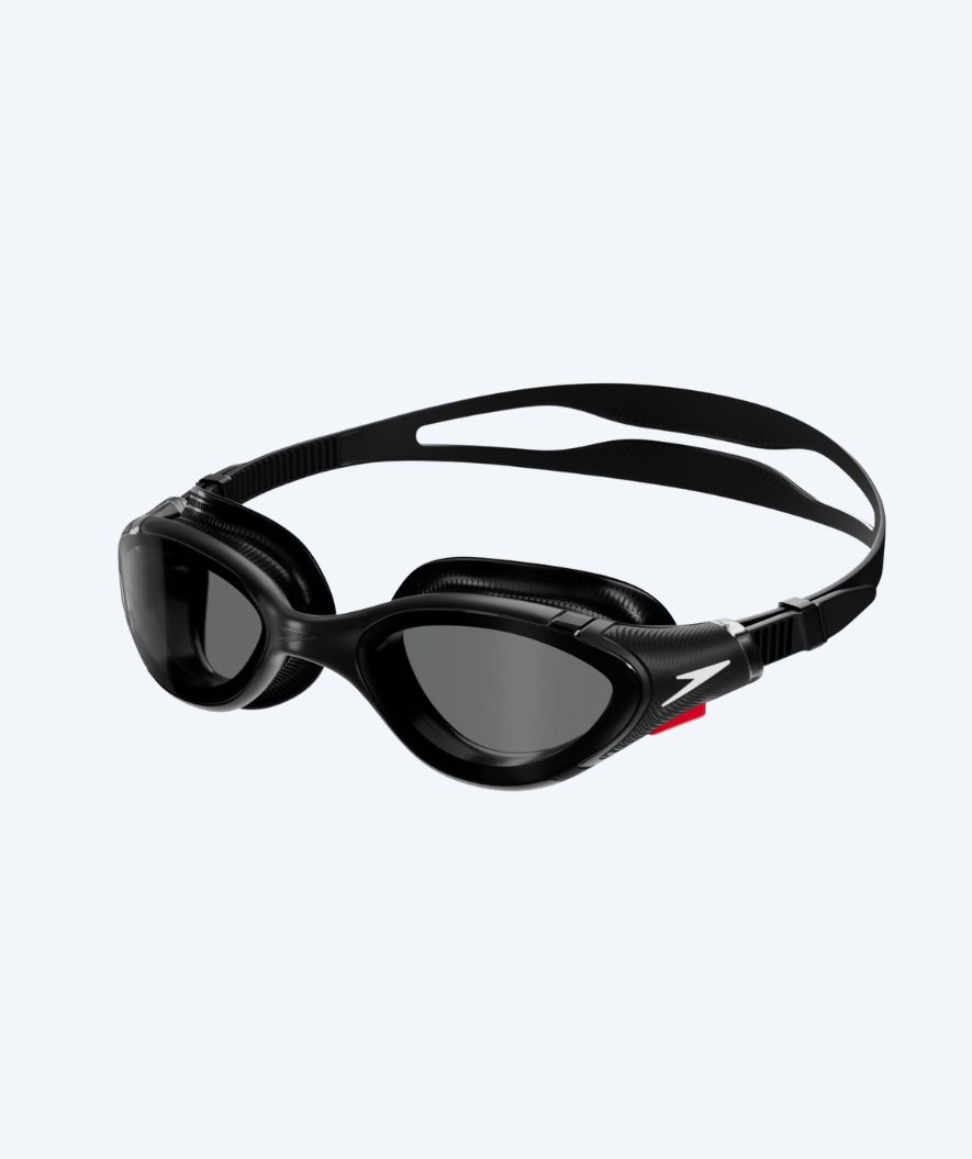 Speedo training zwembril - Biofuse Flexiseal - Zwart (Smoke lens)