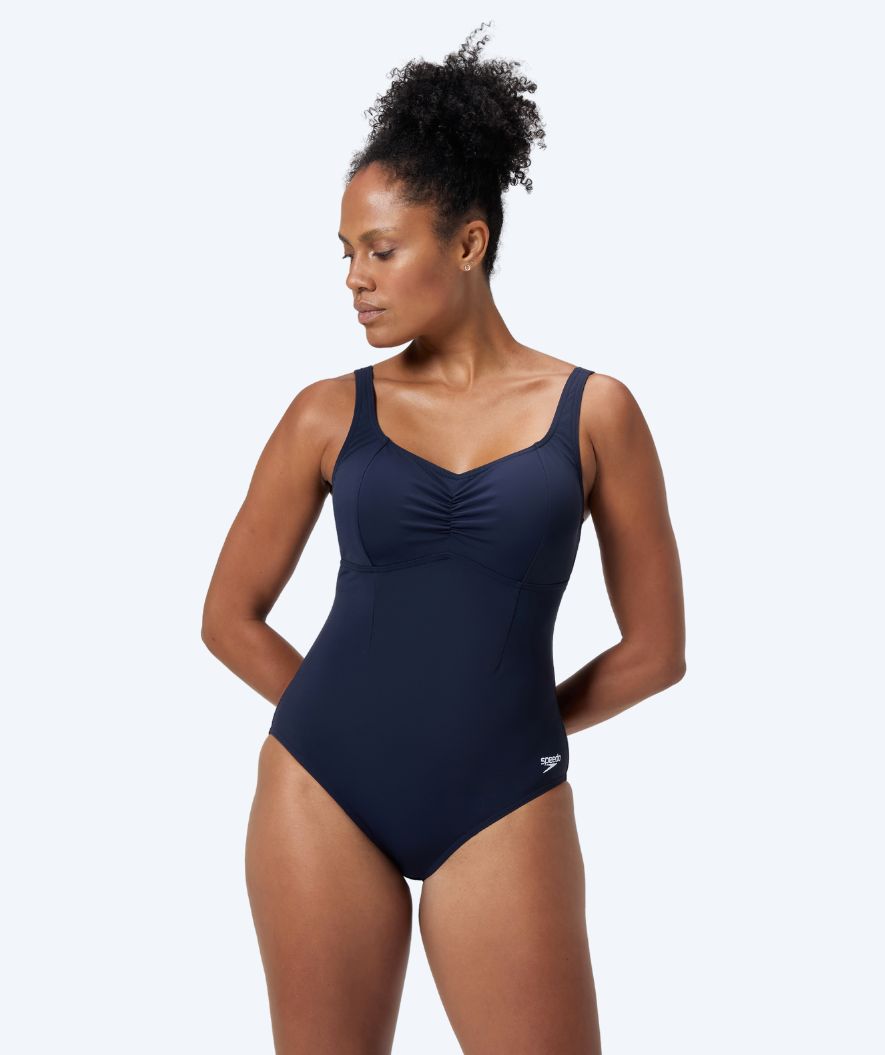Speedo dames badpak - Shaping AquaNite - Donkerblauw